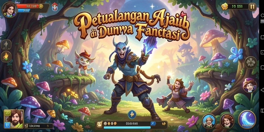 Tampilan menarik dari gameplay F08 yang penuh petualangan.