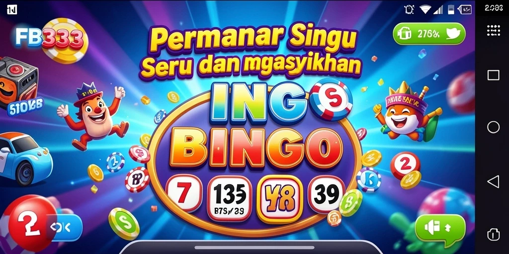 Gameplay Bingo FB333 yang mengasyikkan dan interaktif.