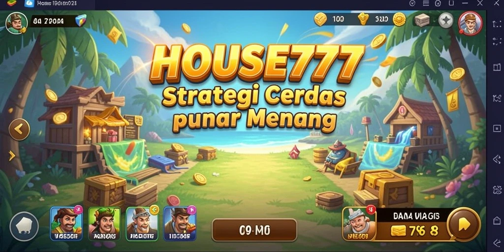 Tampilan gameplay strategi yang mendebarkan dan menantang.