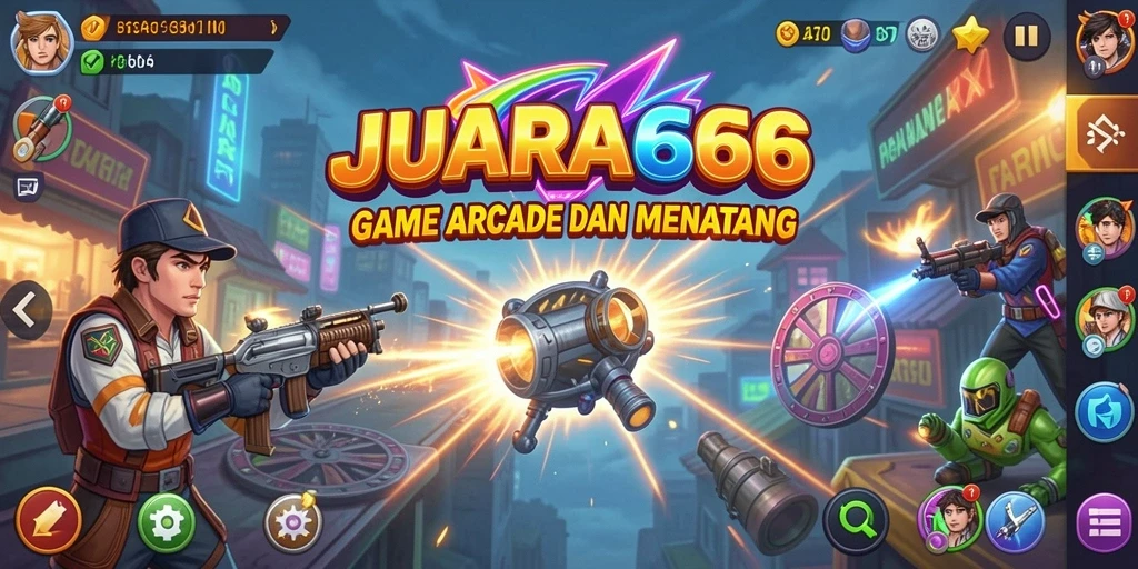 Screenshot JUARA666 menampilkan gameplay seru dengan level yang menantang.