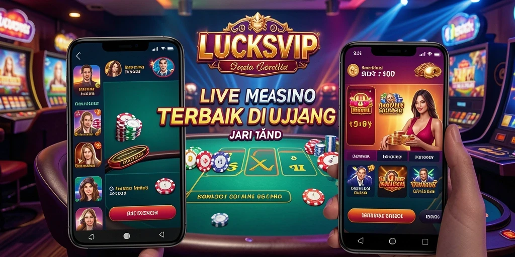 Gameplay Live Casino yang mendebarkan di LUCKSVIP.